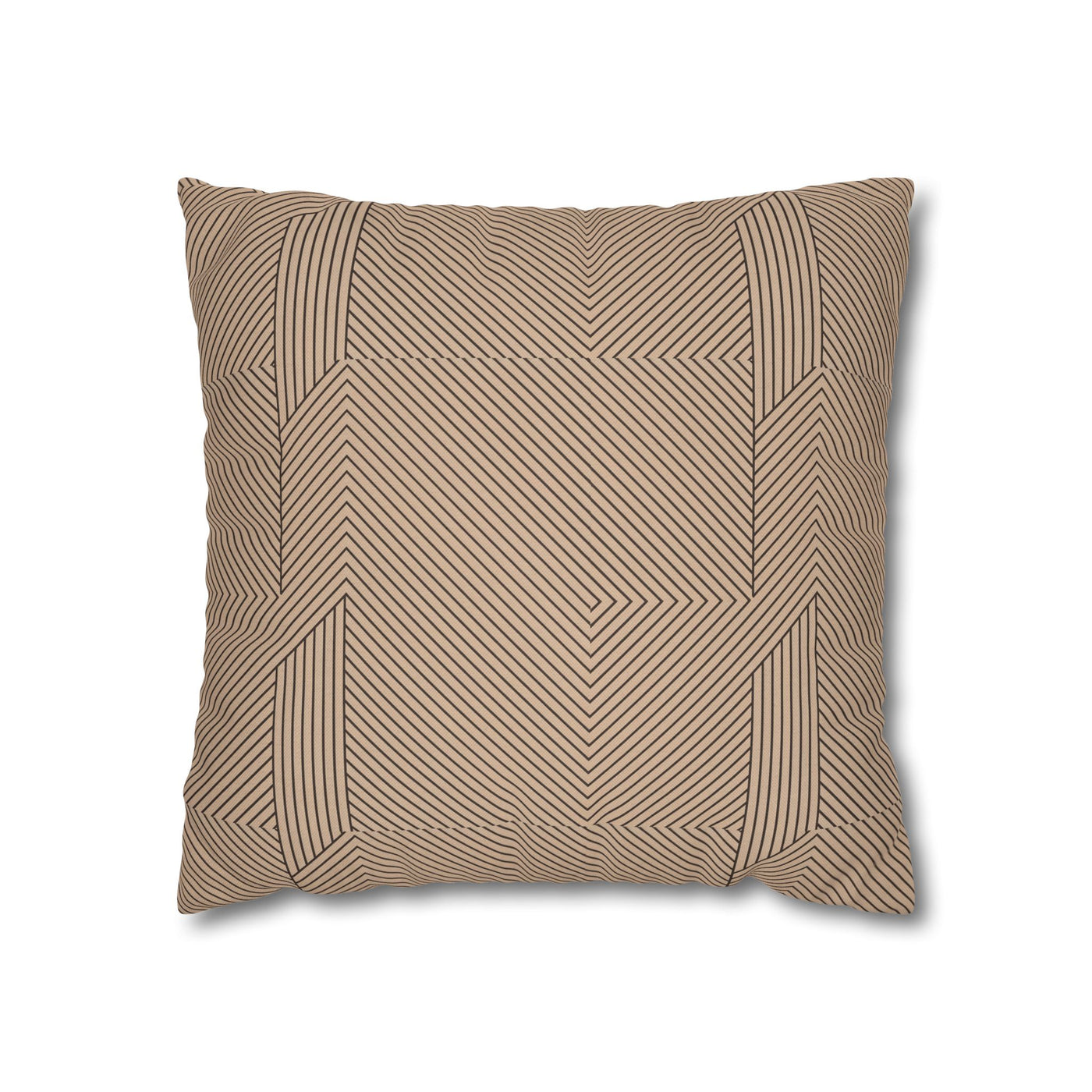 Neutral Lined Decor Pillowcase