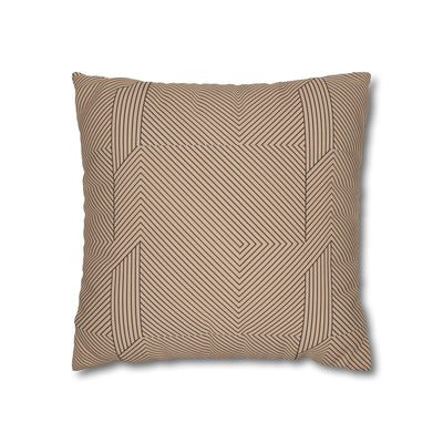 Neutral Lined Decor Pillowcase