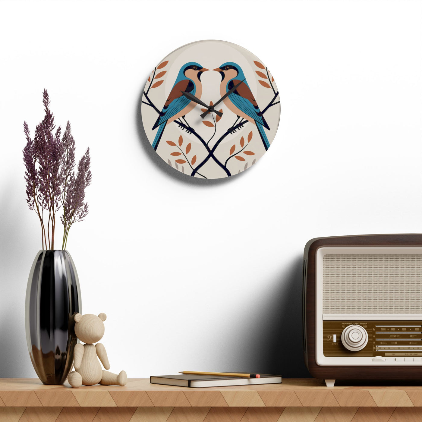 Bird Wall Clock