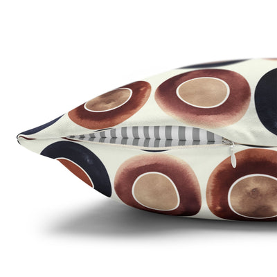 Mocca Mousse Square Pillowcase