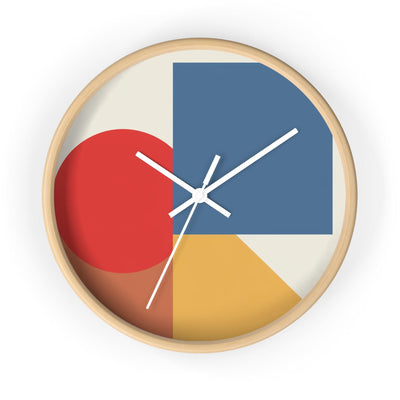 Geometric Square Wall Clock - CEZBE