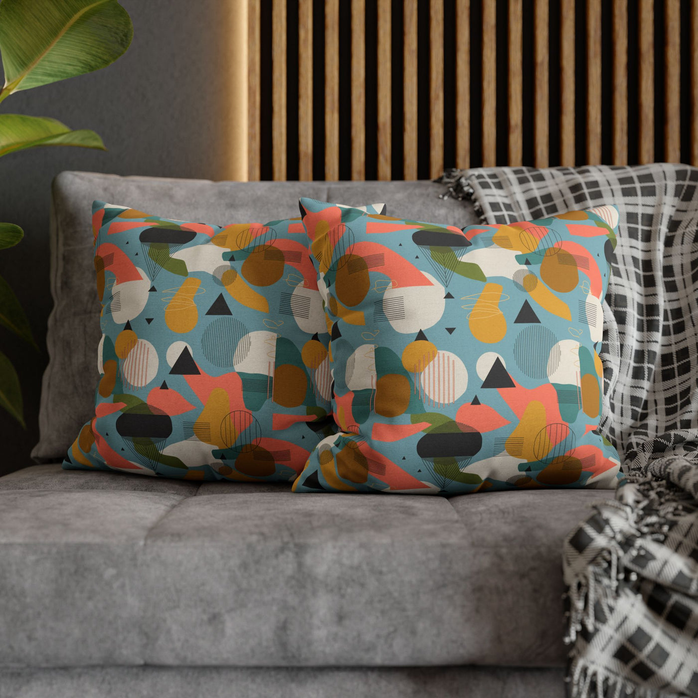 Geometric Seamless Pattern Pillowcase