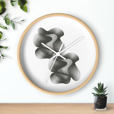 Striped Pattern Wall Clock - CEZBE