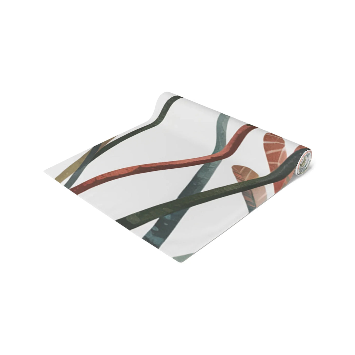 Botanical Plant Floral Table Runner
