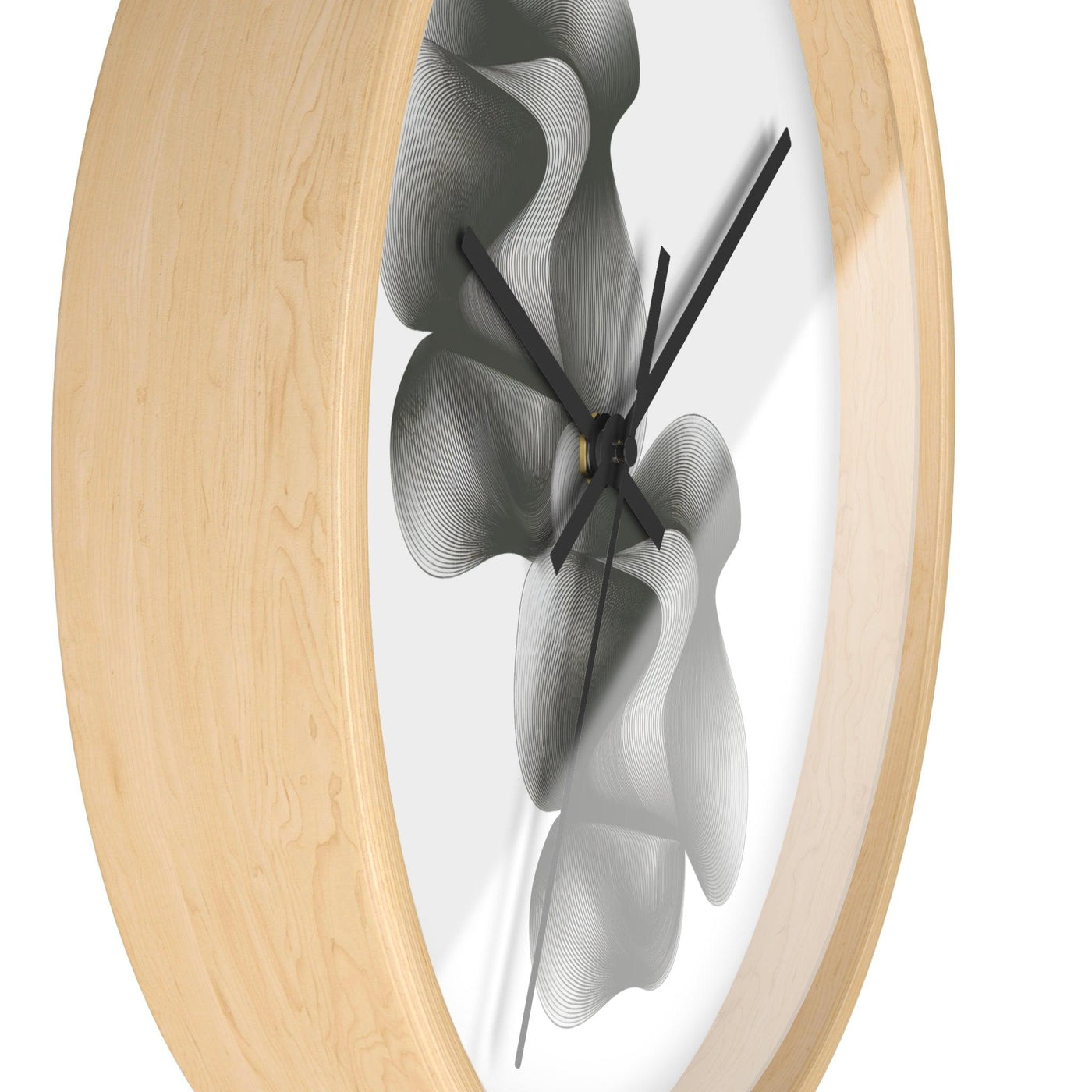 Striped Pattern Wall Clock - CEZBE
