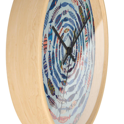 Fish Wall Clock, Kitchen Home Decor - CEZBE