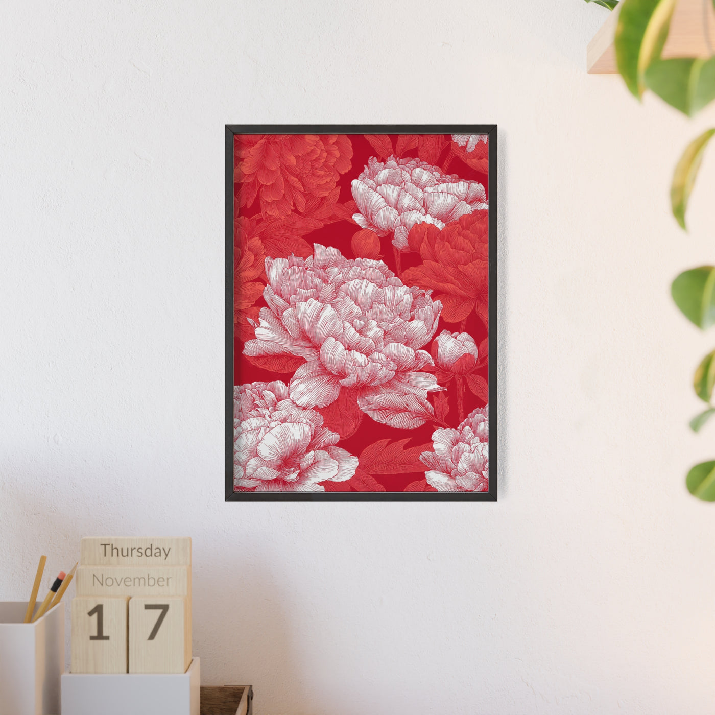 Vibrant Floral Wall Art Poster