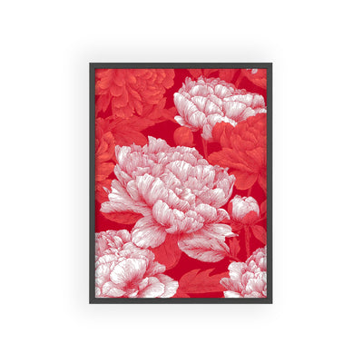Vibrant Floral Wall Art Poster