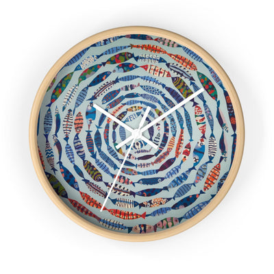 Fish Wall Clock, Kitchen Home Decor - CEZBE