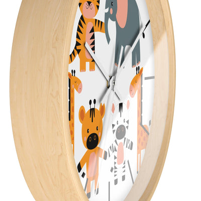 Forest Animal Themed Wall Clock - CEZBE