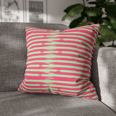 Seasonal Pink Home Decor Spun Polyester Square Pillowcase
