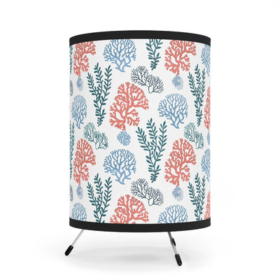 Navy Blue Coral Seaweed Lampshade - CEZBE