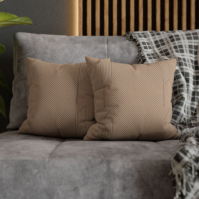Neutral Lined Decor Pillowcase