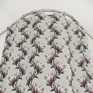 Magnolia Flower Shower Curtains - CEZBE