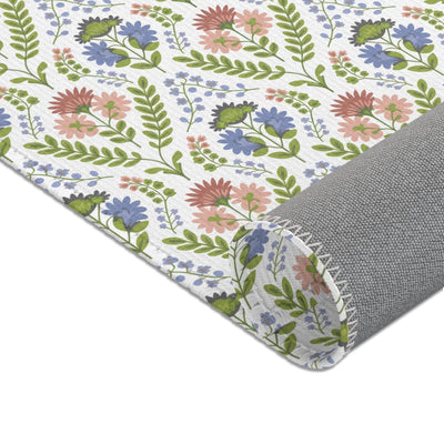 Flower Pattern Rugs - Boho Area Carpets - CEZBE