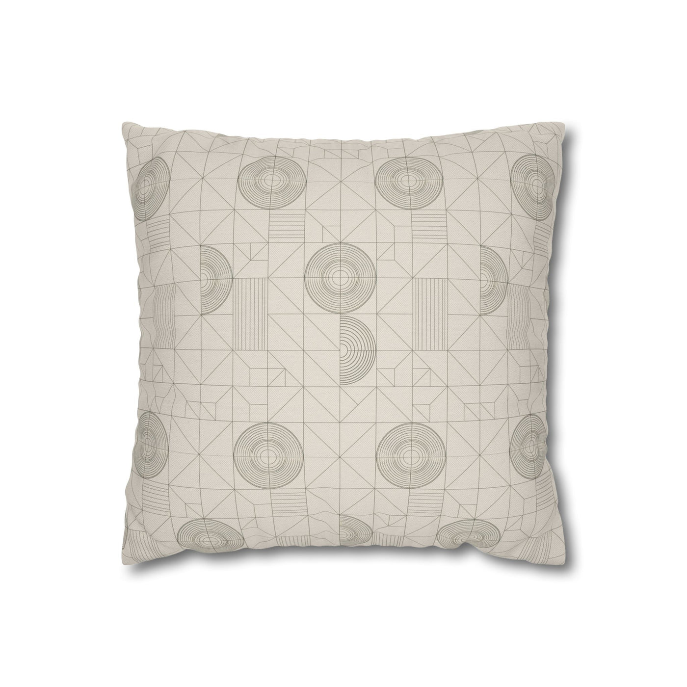 Neutral Lined Pillowcase