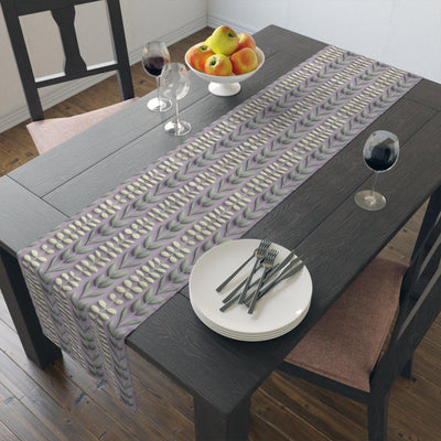 Botanical Plant Floral Leaves Table Runner - CEZBE