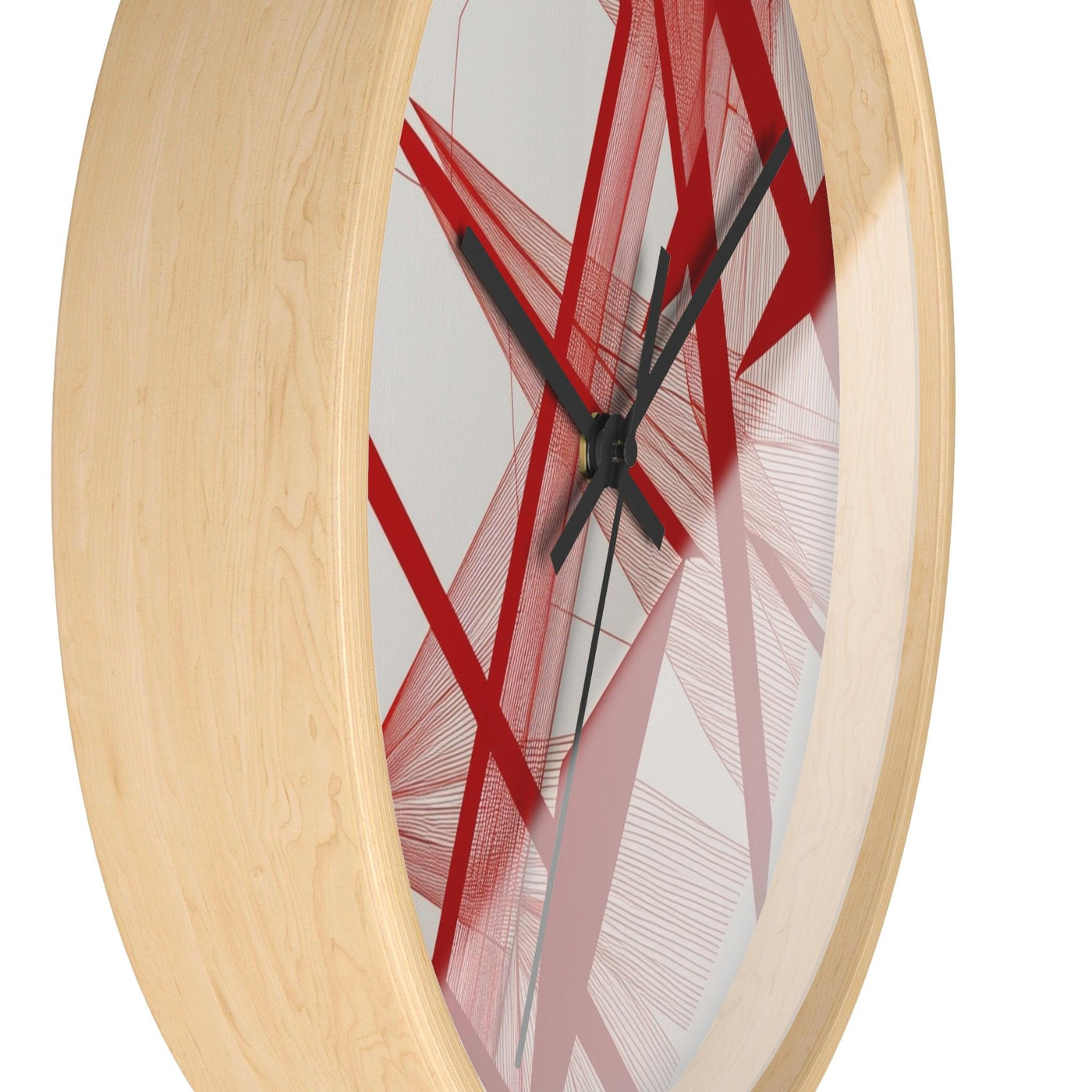 Red Wall Clock - CEZBE