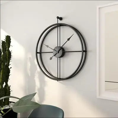 Nordic Creative Iron Wall Clock