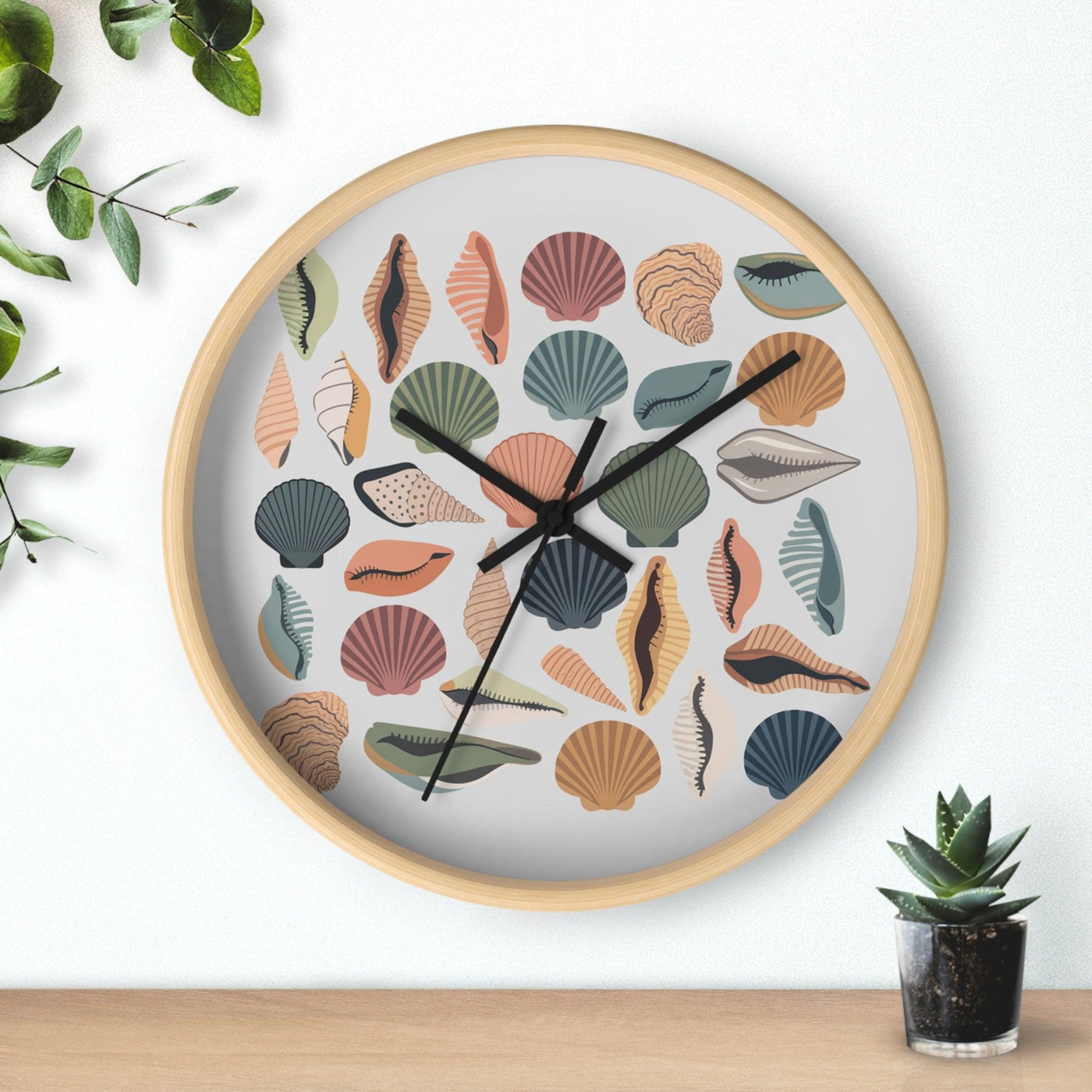 Sea Shell Wall Clock - CEZBE