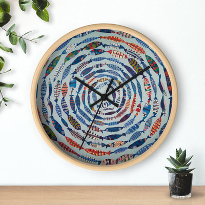 Fish Wall Clock, Kitchen Home Decor - CEZBE