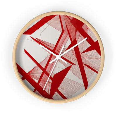 Red Wall Clock - CEZBE