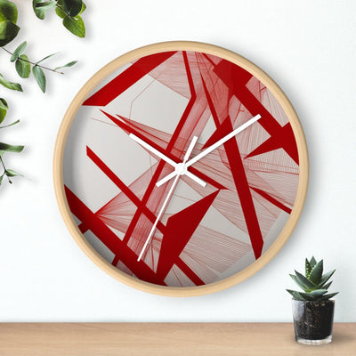 Red Wall Clock - CEZBE