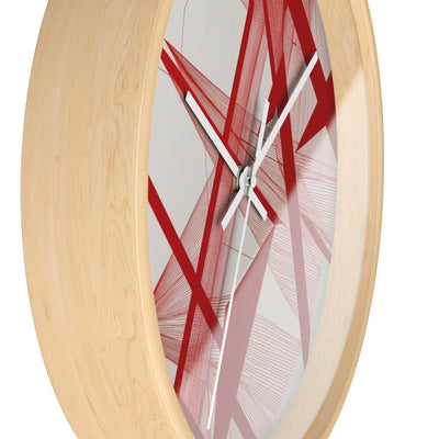 Red Wall Clock - CEZBE