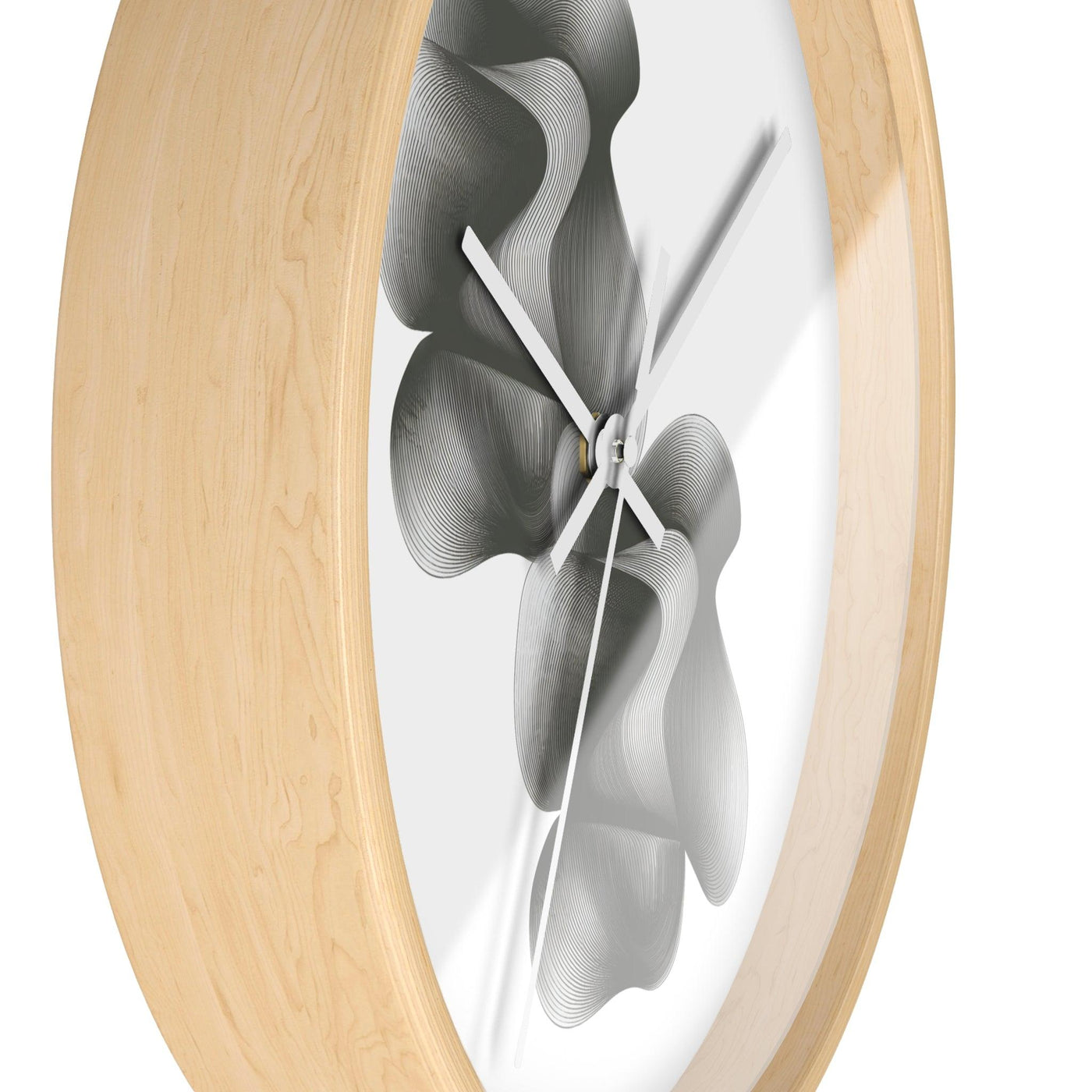 Striped Pattern Wall Clock - CEZBE