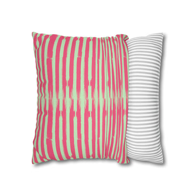 Seasonal Pink Home Decor Spun Polyester Square Pillowcase