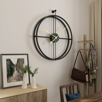 Nordic Creative Iron Wall Clock