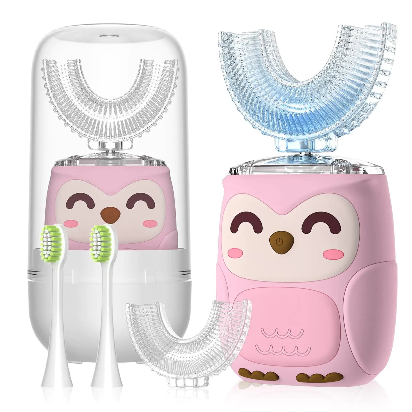 SonicKid U-Shaped Electric Toothbrush (8-15 Pink)