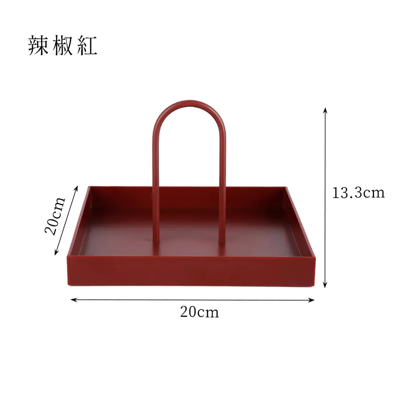 Nordic Modern Round Handle Tray
