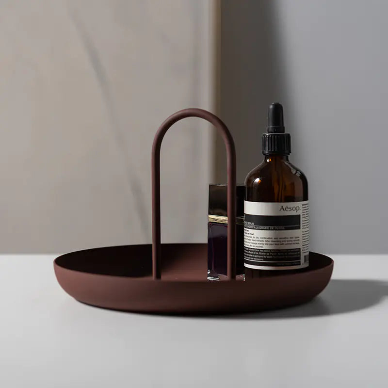 Nordic Modern Round Handle Tray