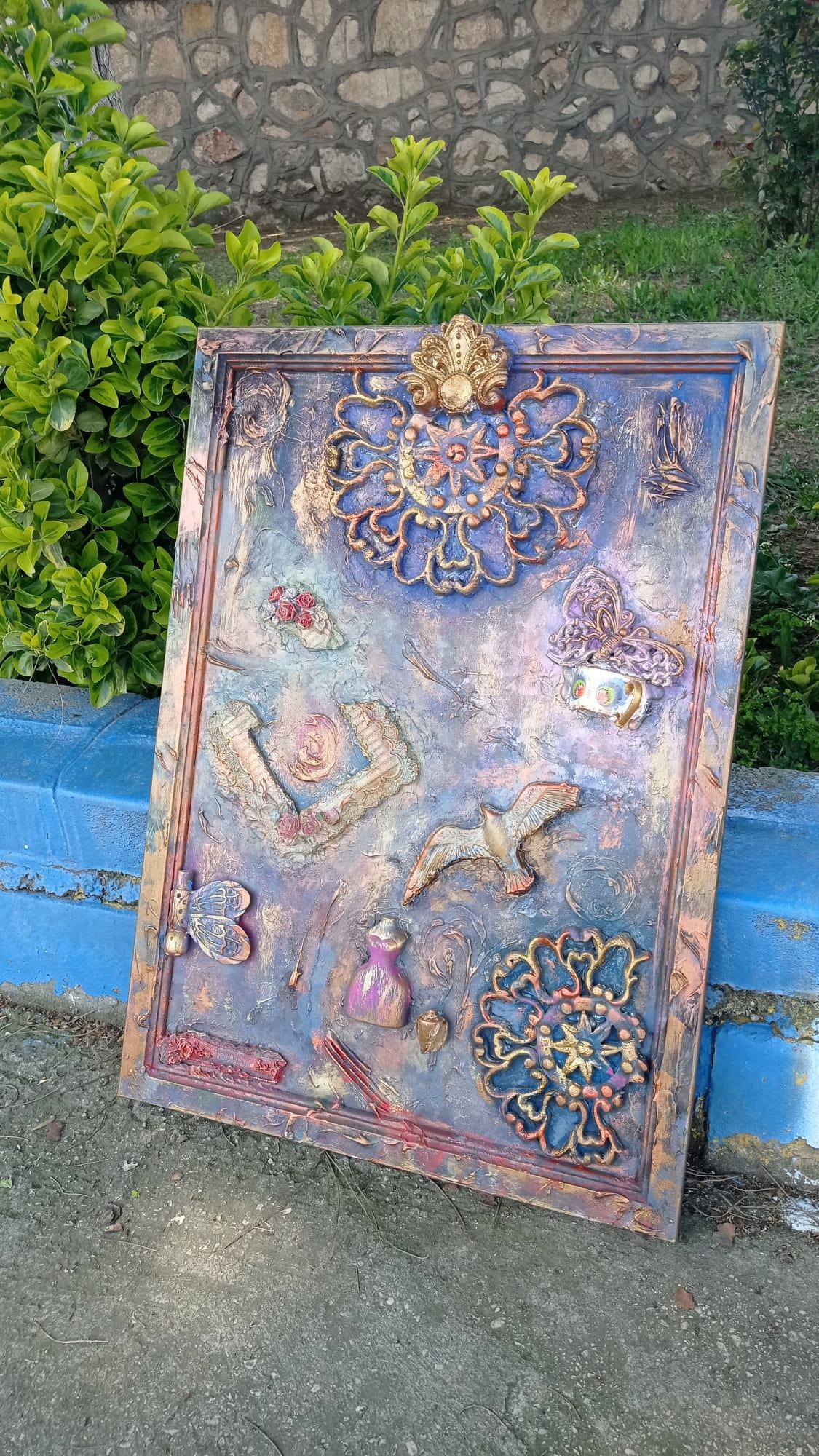 Handmade Abstract Wall Decor - CEZBE