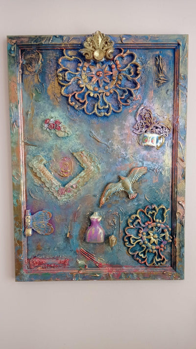 Handmade Abstract Wall Decor - CEZBE