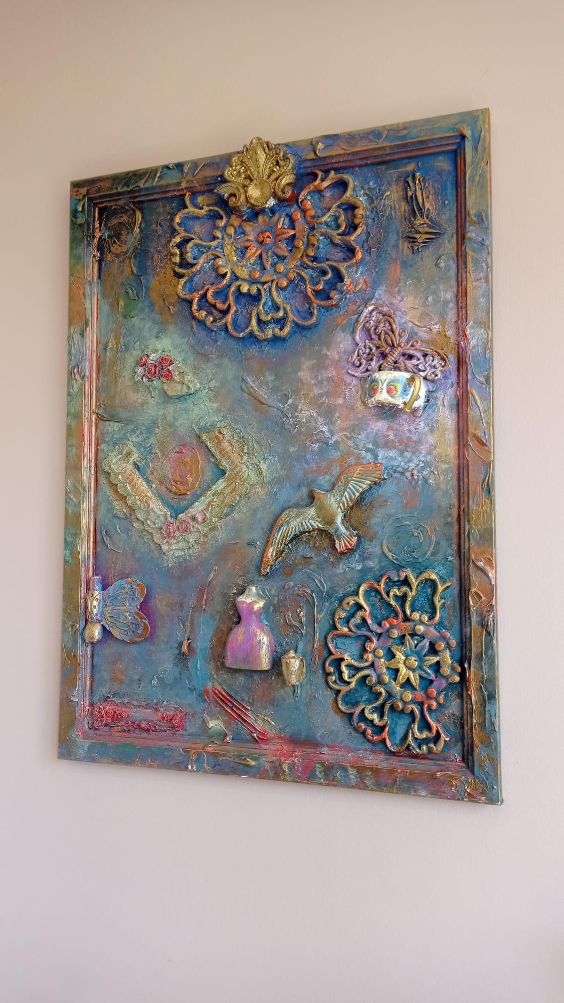 Handmade Abstract Wall Decor - CEZBE