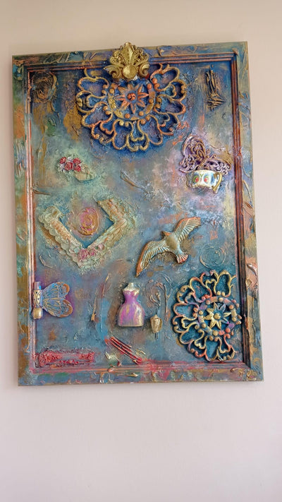 Handmade Abstract Wall Decor - CEZBE
