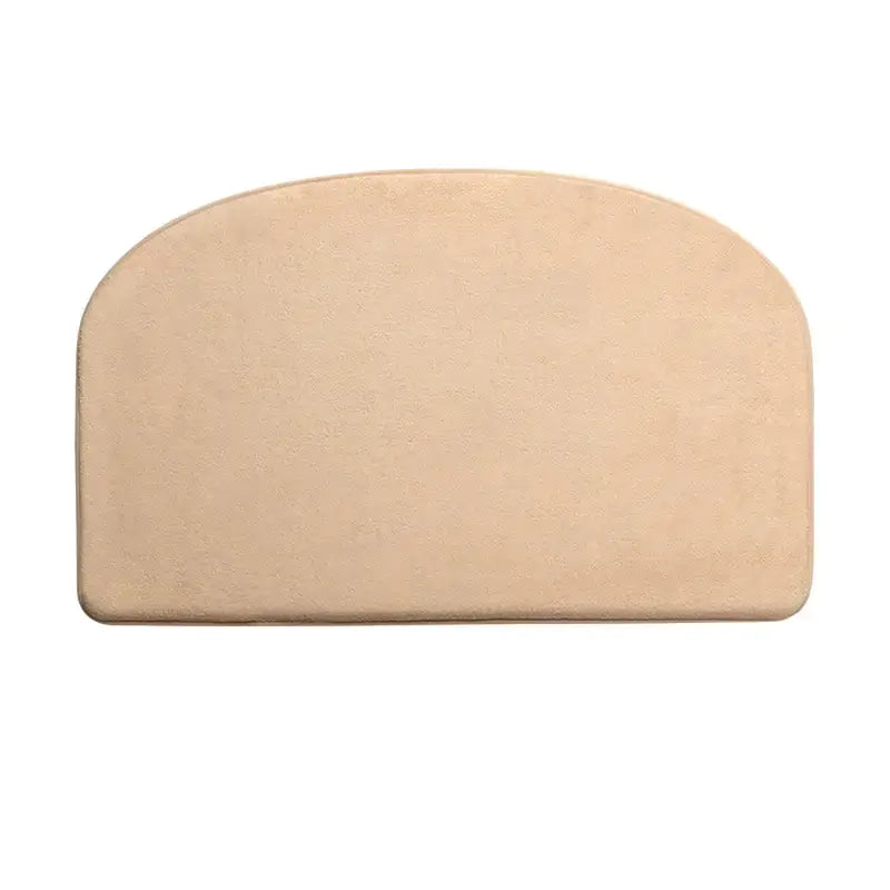 Washable Absorbent Semicircle Bathroom Mat