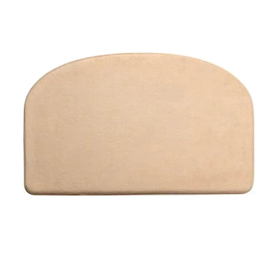 Washable Absorbent Semicircle Bathroom Mat