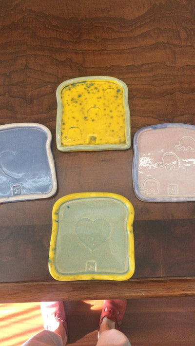 Ceramic Serving Plate, Multipurpose, Pack of 4 - CEZBE
