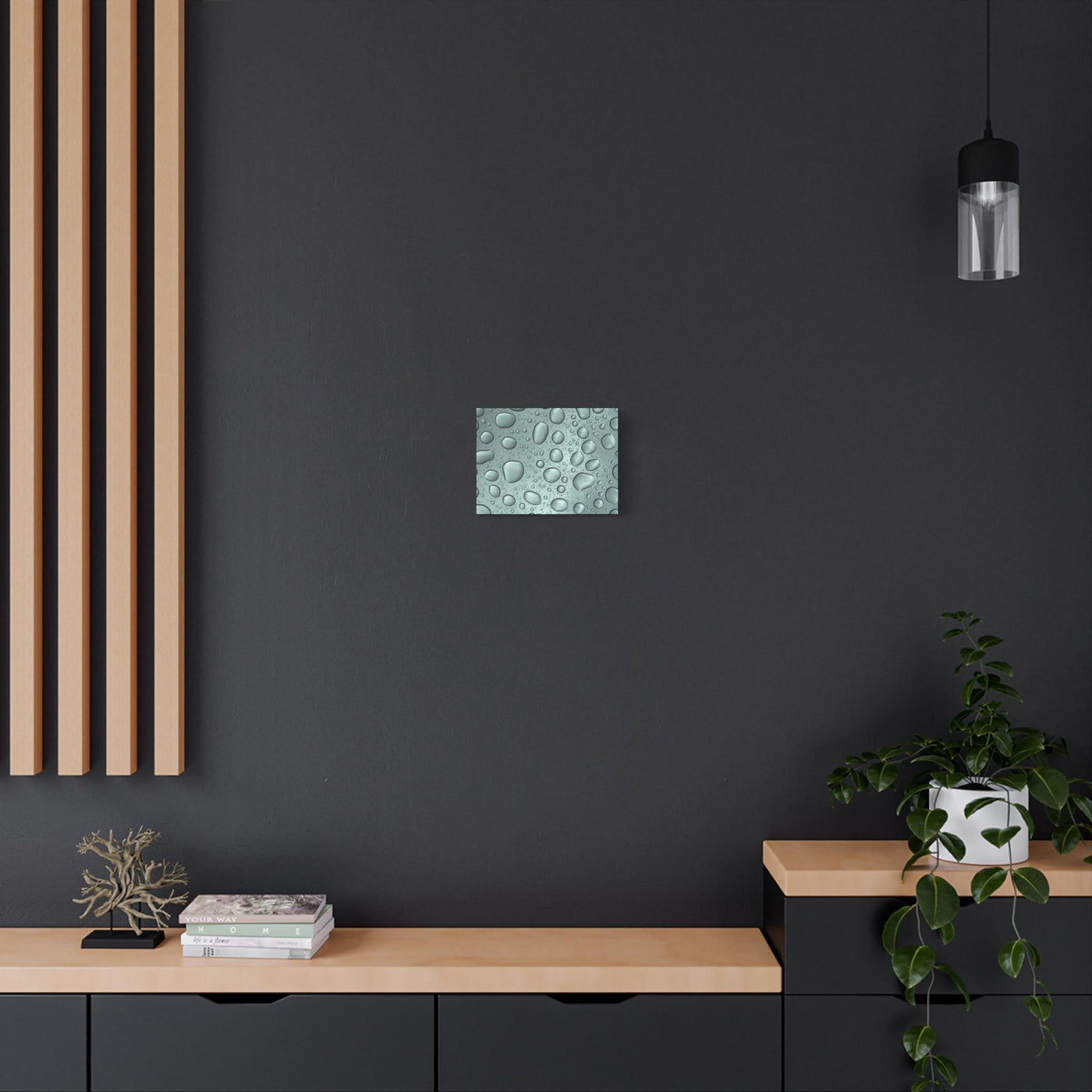 Canvas Wall Decor - Water Drop - CEZBE