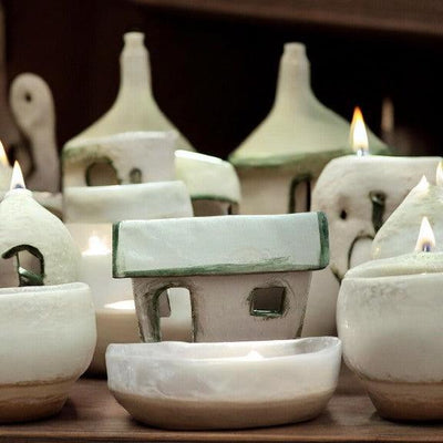 Ceramic Tea Light Candle Holder - CEZBE
