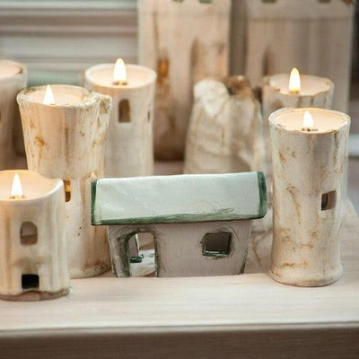 Ceramic Tea Light Candle Holder - CEZBE