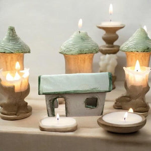 Ceramic Tea Light Candle Holder - CEZBE
