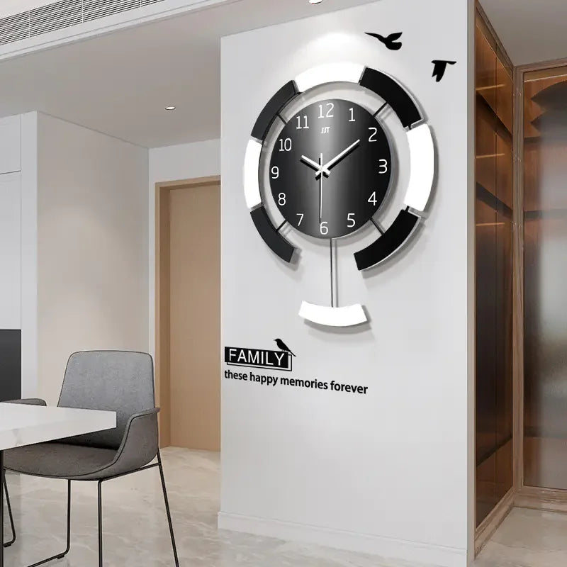 Minimalist Creative Wooden Wall Clock