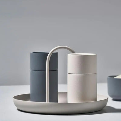 Nordic Modern Round Handle Tray