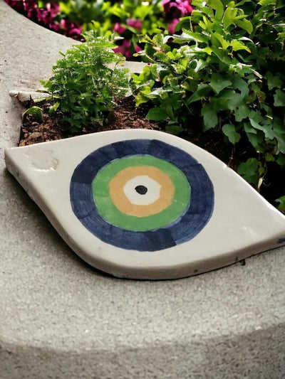 Ceramic Wall Decor-Evil Eye - CEZBE