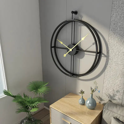 Nordic Creative Iron Wall Clock