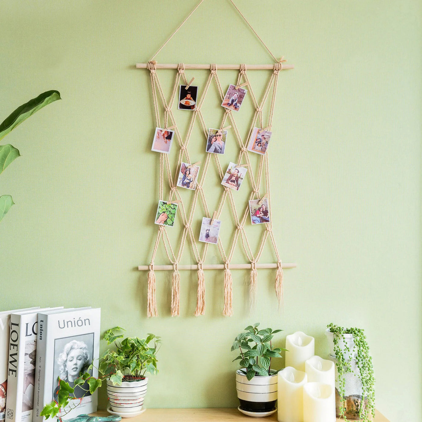 Nordic Style Handmade Woven Tapestry Wall Decor